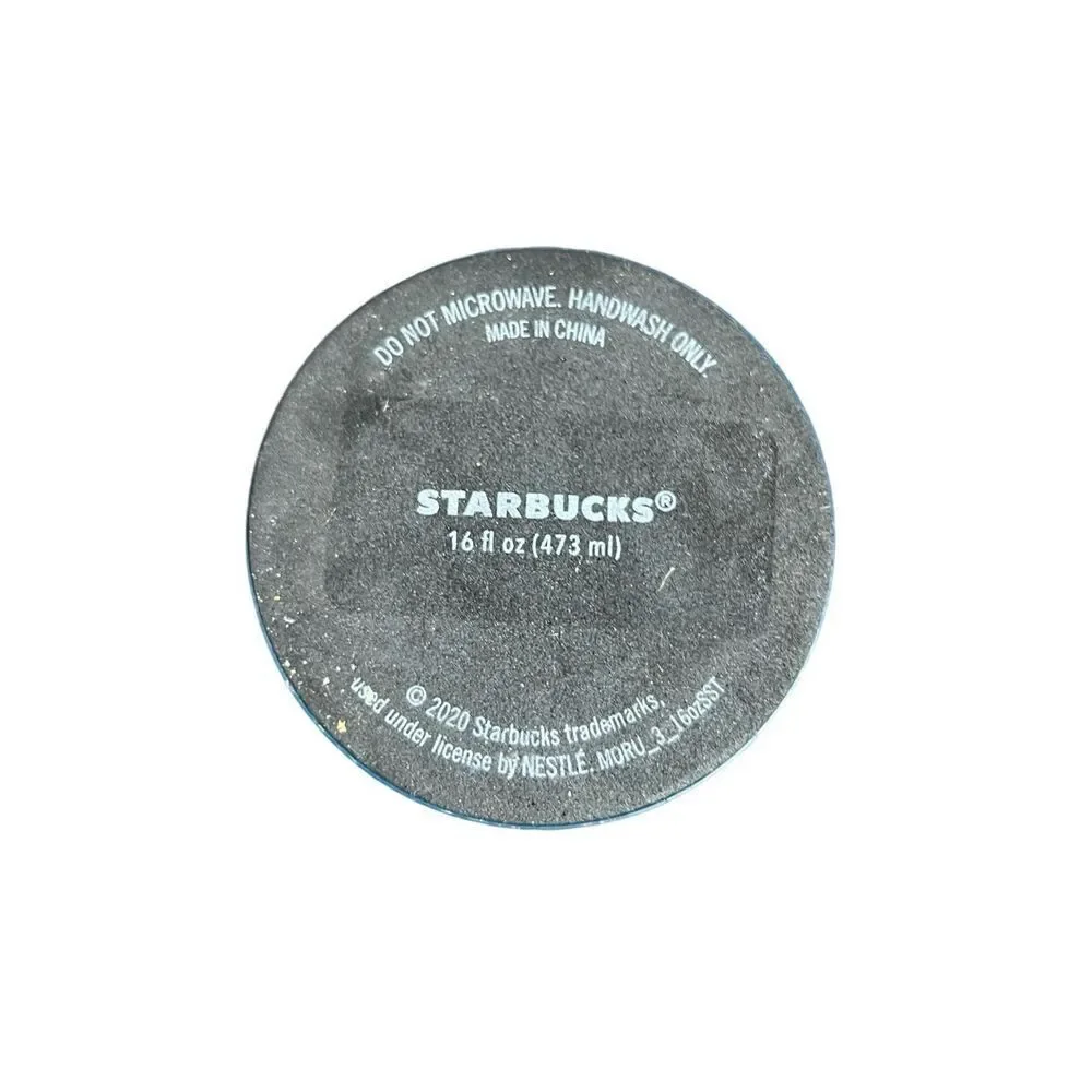 Starbucks 2020 Reserve Matte Teal Blue Stainless Steel 16oz Tumbler with Lid